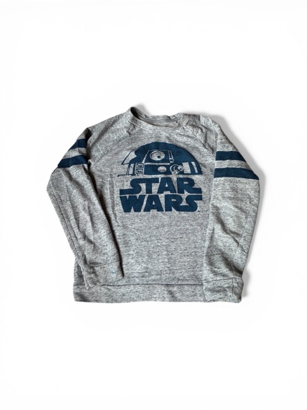 🎆🎇3for$9 Star Wars Grey Sweatshirt with Navy R2-D2 Graphic